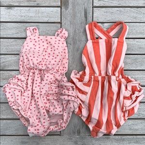 Alice + Ames bubble romper set sz 2 good condition